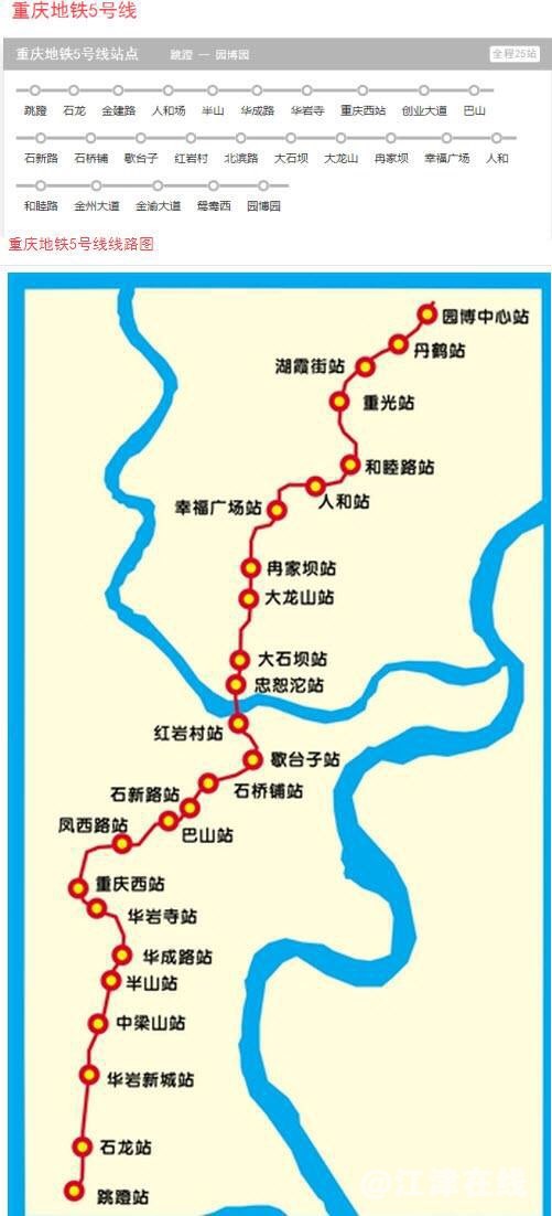 重庆江津轻轨5号线图片